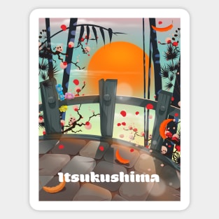 Itsukushima Japan Sticker